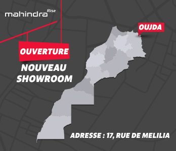 NOUVEAU SHOWROOM MAHINDRA A OUJDA